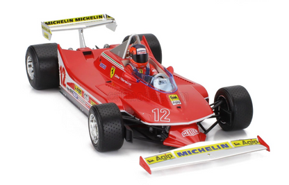1979 SOUTH AFRICA GRAND PRIX, GILLES VILLENEUVE - FERRARI - F1 312T4 N 12 WINNER  (WITH PILOT)