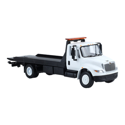 (PRE-ORDER 2026/2027) Greenlight 1:64 International DuraStar 4400 avec Ford GT 2017 – Gris Liquid Grey avec bandes blanches – Édition exclusive GL30611