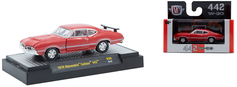1970 Oldsmobile Cutlass 442  (M2 Machines Detroit Muscle 32600-90)
