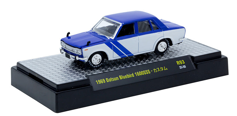 1969 Datsun Bluebird 1600SSS (M2 Machines Detroit Muscle 32600-93)