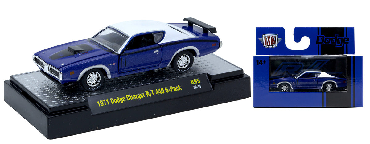 M2 Machines 1:64 Ensemble-Set Detroit-Muscle Release 95 Assortment (32600-95)