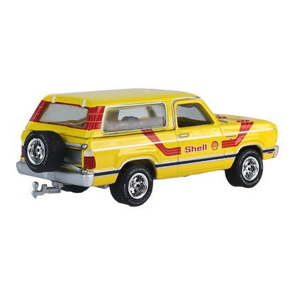(PRE-ORDER 2026/2027) GreenLight 1:64 Dodge Ramcharger 1977 SHELL – All Terrain Series 18 – Édition Limitée GL35330-A