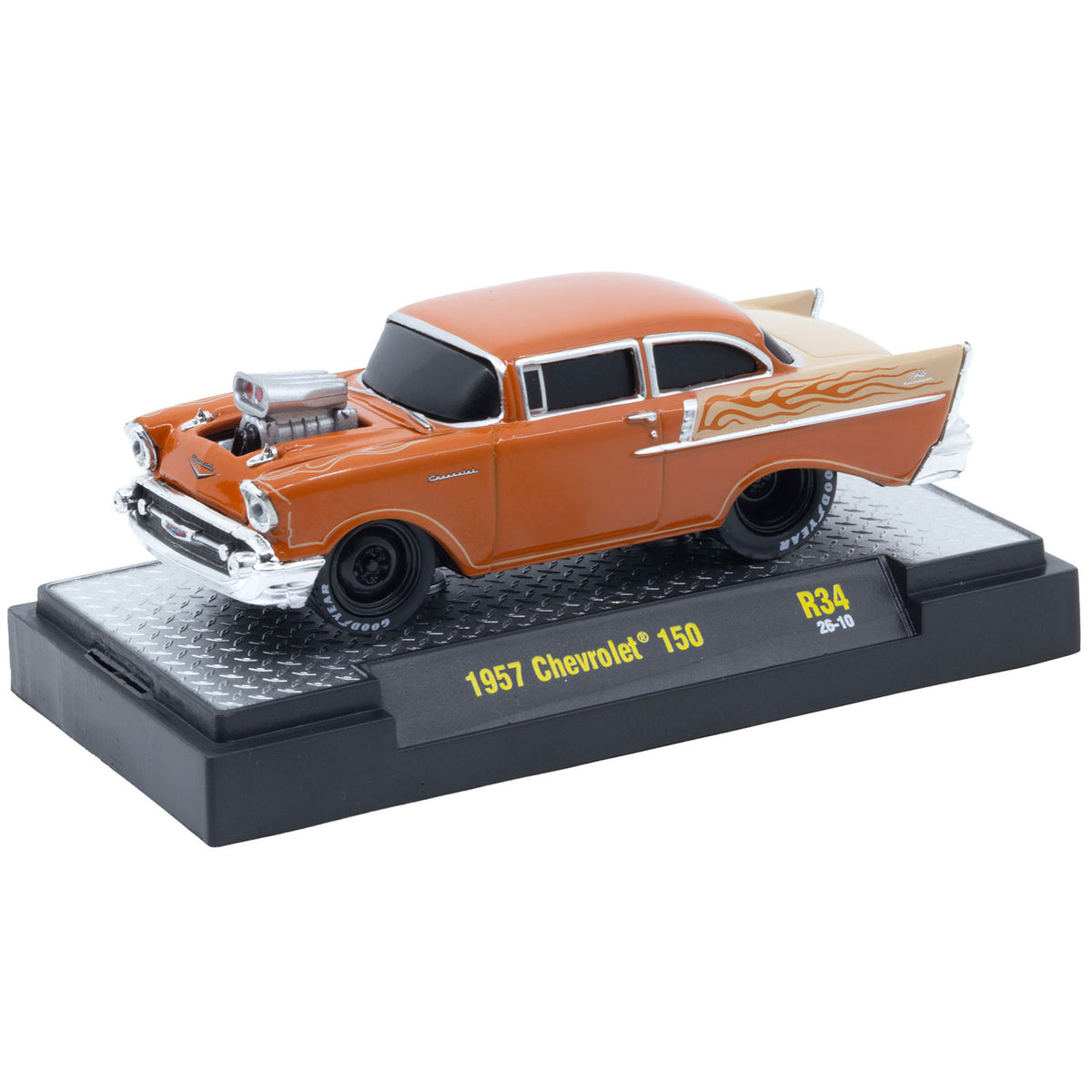 M2 Machines 1:64 Chevrolet 150 1957 – Ground Pounders Release 34 – 82161-34-C