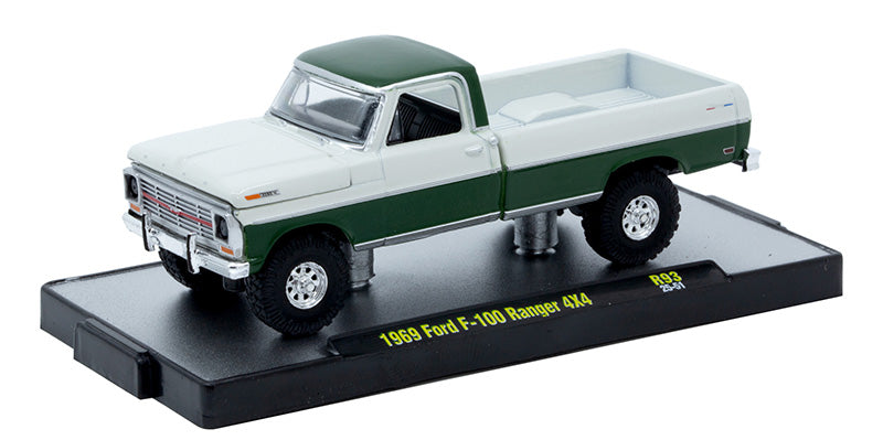 1969 Ford F-100 Ranger 4X4  (M2 Machines Detroit Muscle 32600-93)