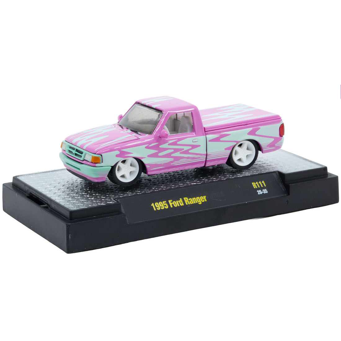 M2 Machines 1:64 1995 Ford Ranger – Rose – Auto-Thentics Release 111 – 32500-111-E