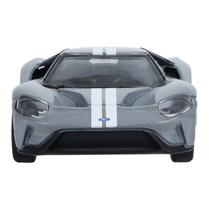 (PRE-ORDER 2026/2027) Greenlight 1:64 International DuraStar 4400 avec Ford GT 2017 – Gris Liquid Grey avec bandes blanches – Édition exclusive GL30611