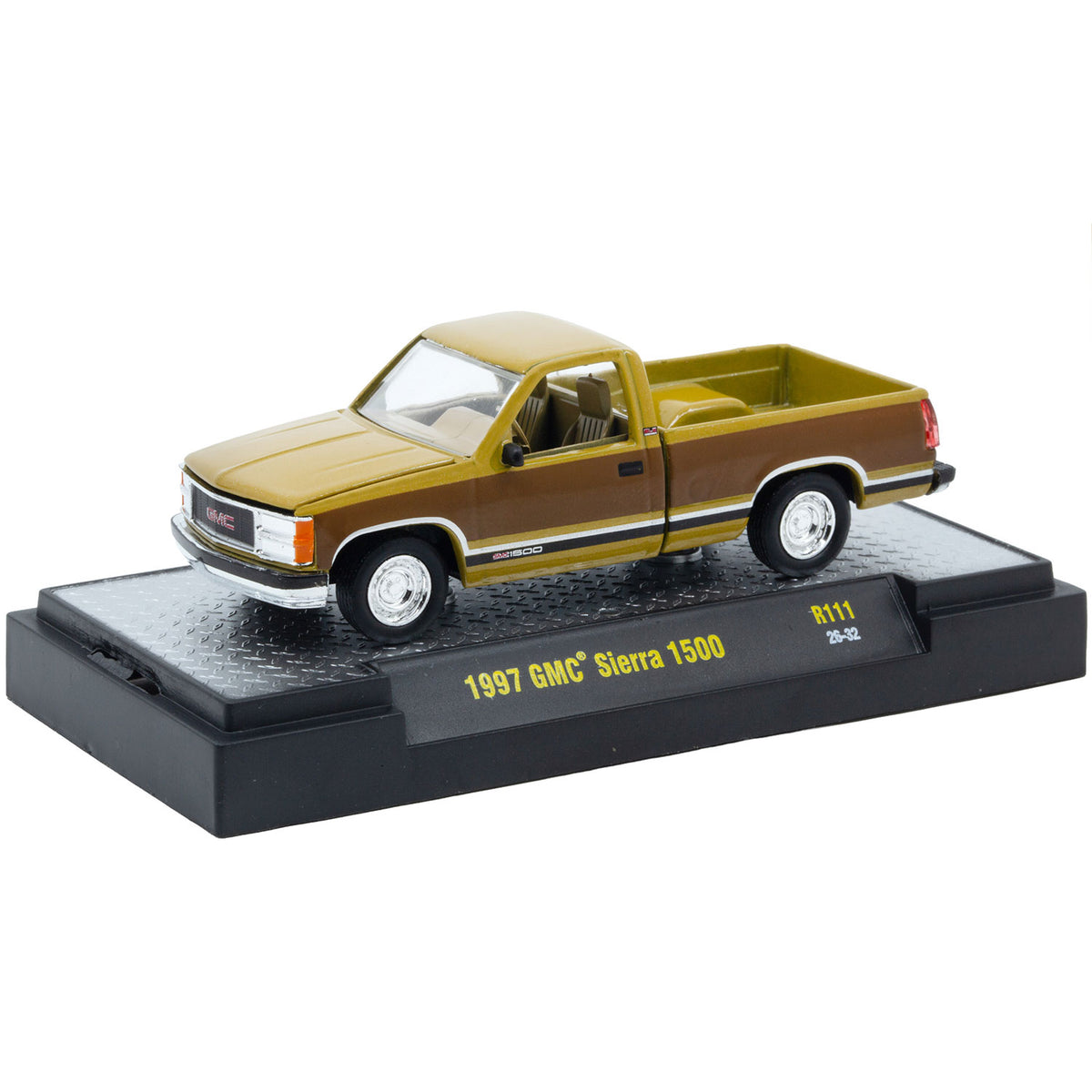 M2 Machines 1:64 1997 GMC Sierra 1500 – Auto-Thentics Release 111 – 32500-111-F
