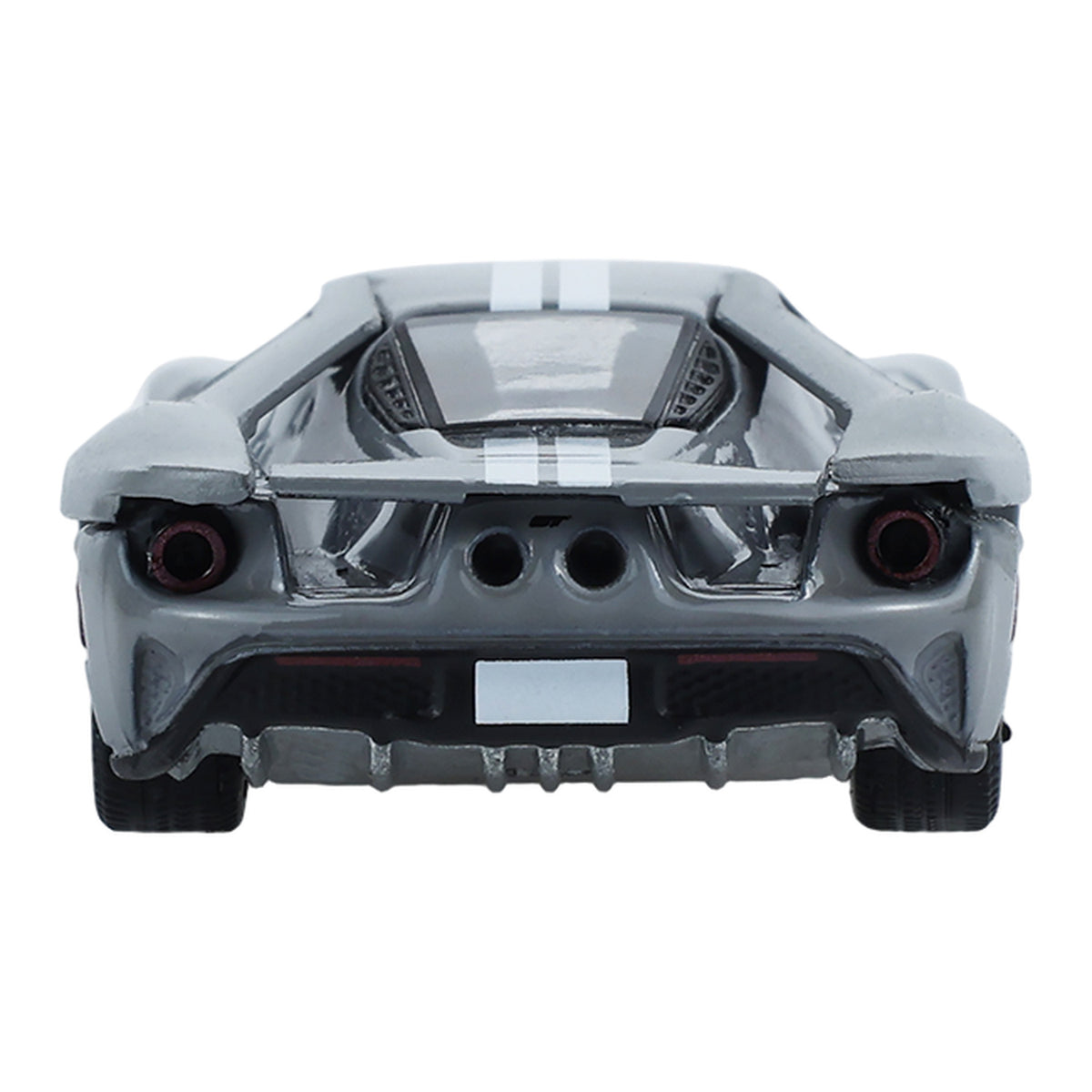 (PRE-ORDER 2026/2027) Greenlight 1:64 International DuraStar 4400 avec Ford GT 2017 – Gris Liquid Grey avec bandes blanches – Édition exclusive GL30611