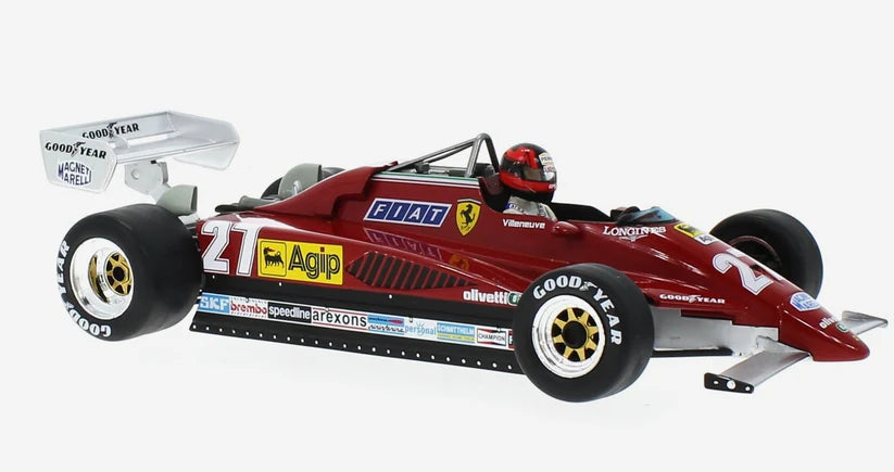 F1- Ferrari 126C2, Gilles Villeneuve 