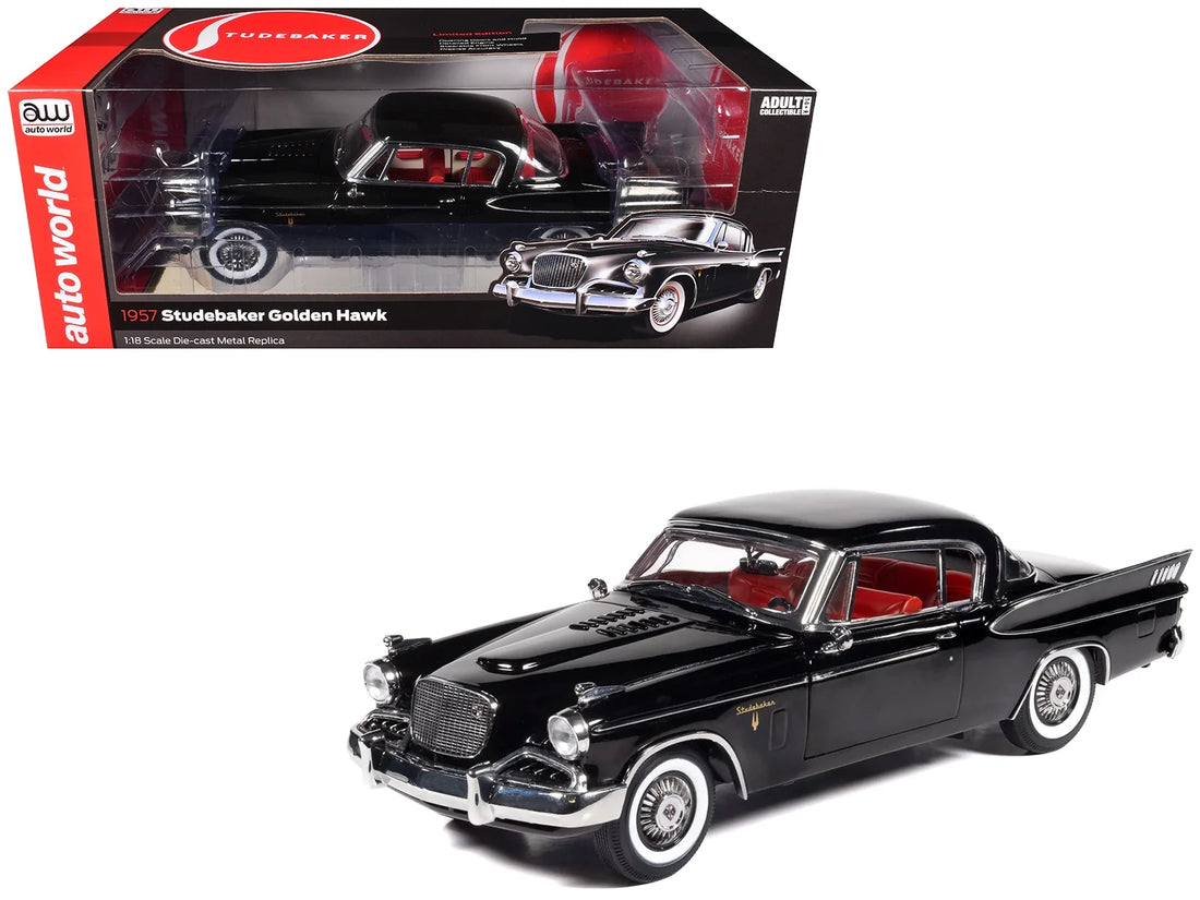 Auto World 1:18 1957 Studebaker Golden Hawk MCACN – AW327