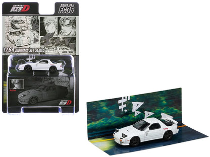 Hobby Japan 1:64 Mazda RX-7 (FC3S) RedSuns – Initial D – Ryosuke Takahashi VS Kyoichi Sudou – HJDMD003B