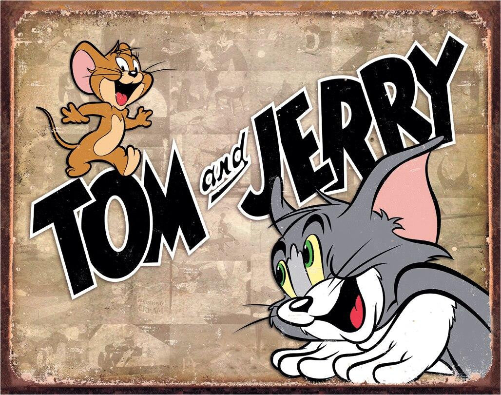 Tom &amp; Jerry Retro Panels