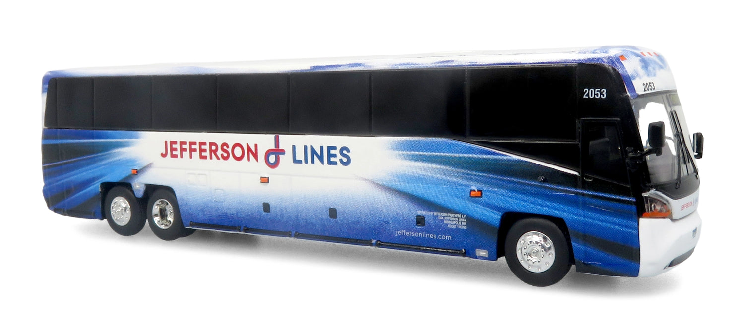 Autobus MCI D4520 Coach Jefferson Lines 1:87 — Iconic Replicas 87-0651