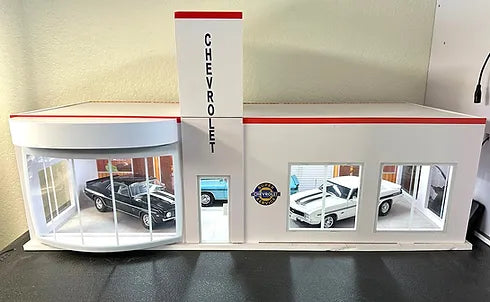 YCID-Yenko Sportscars Dealership Diorama 1:18