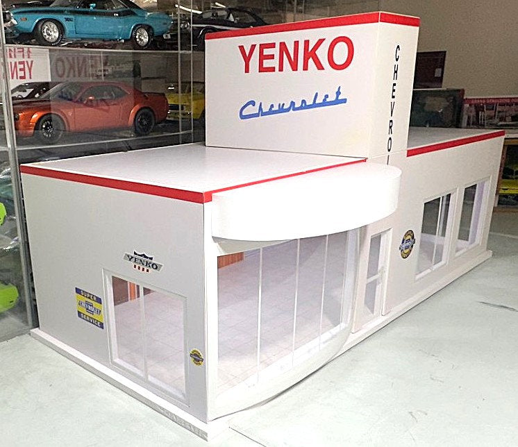 YCID-Yenko Sportscars Dealership Diorama 1:18