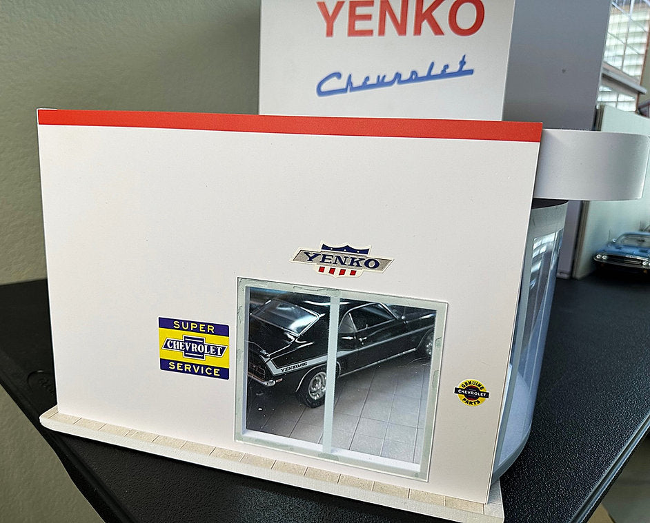 YCID-Yenko Sportscars Dealership Diorama 1:18
