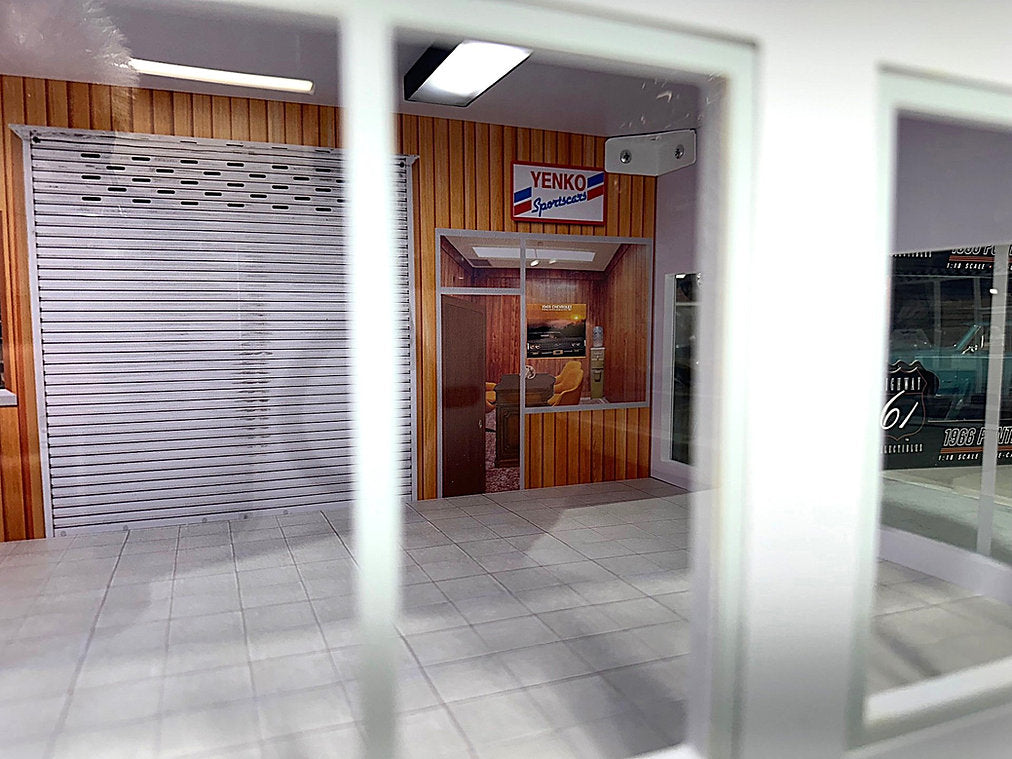 YCID-Yenko Sportscars Dealership Diorama 1:18