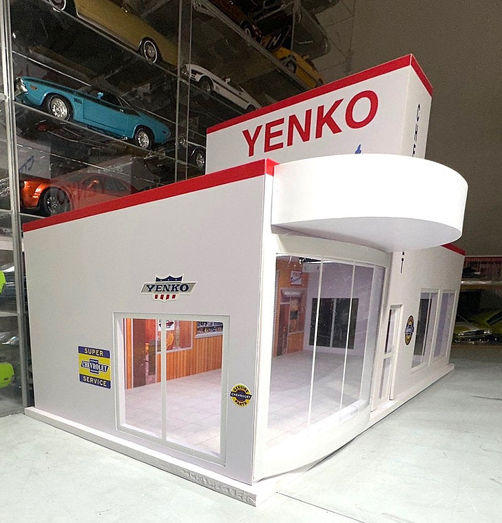 YCID-Yenko Sportscars Dealership Diorama 1:18