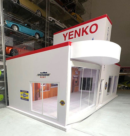 YCID-Yenko Sportscars Dealership Diorama 1:18