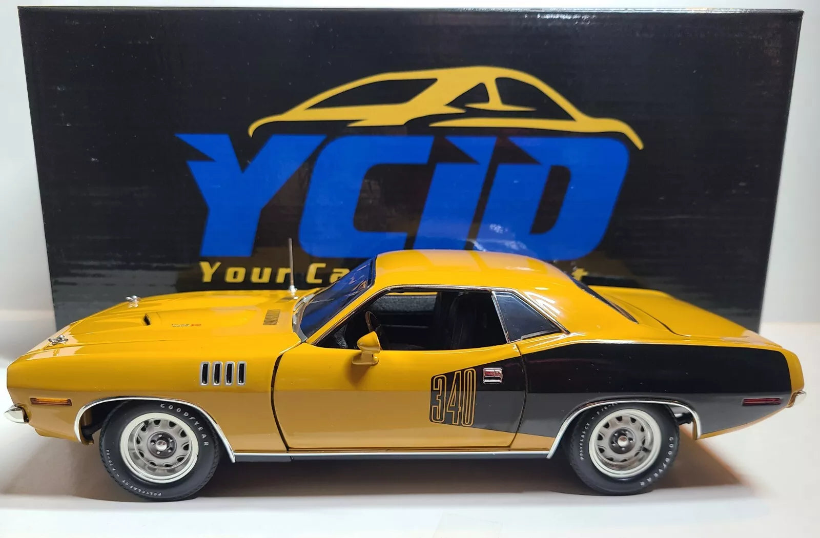 1971 Cuda 340 - Bahama Yellow (Limitée à 199 unité-Limited to 199 units)