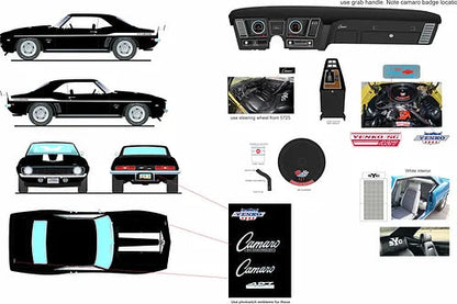 1969 Yenko Camaro, Black (Limitée à 199 unité-Limited to 199 units)