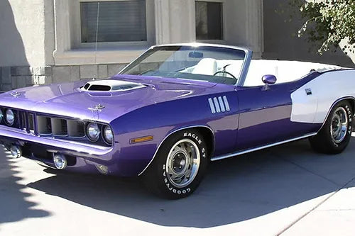 (PRE-ORDER 2024) 1971 Cuda 440 Convertible, In Violet (Limitée à 60 unités-Limited to 60 units)