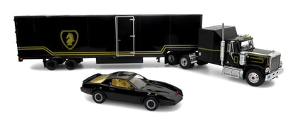 1980 GMC General Tractor w/ Trailer &amp; 1982 Pontiac Firebird Trans Am: Knight Set