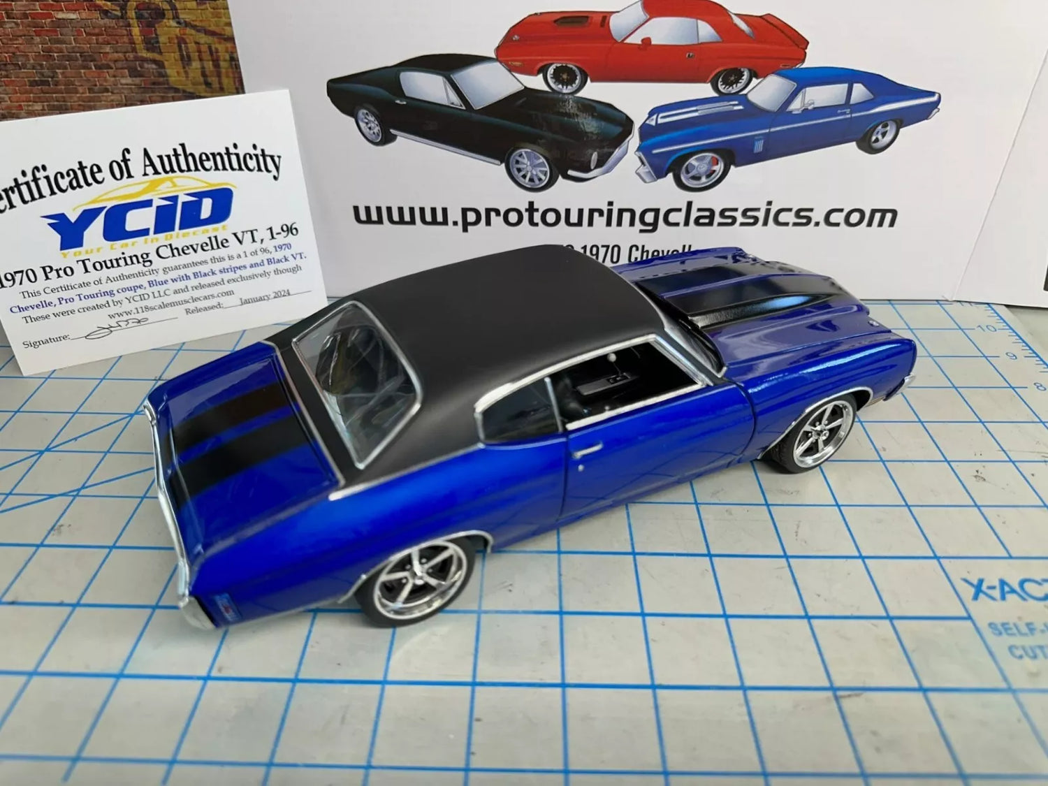1970 Chevelle avec/with Vinyl Top "Pro Touring Classic" (Limitée à 96 unités seulement-Limited to 96 units only)