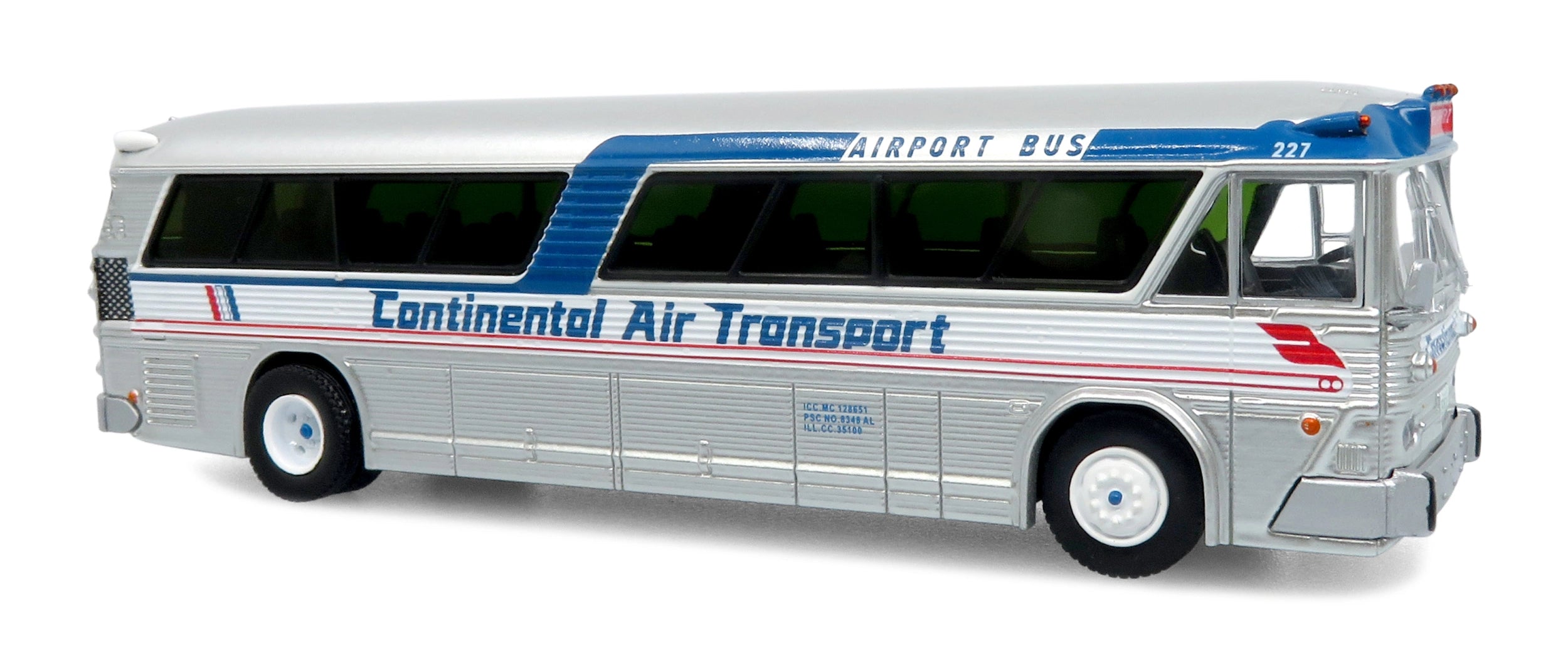 1964 MCI MC-5A Coach: Continental Air Transport / O&