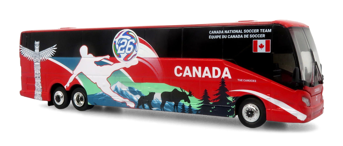 Prevost H3-45 Coach Canada National Team World Cup Iconic Replicas 1:87 - 87-0719