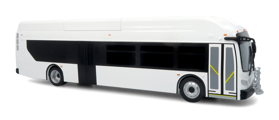 NFI Xcelsior XN40 Transit Bus: Blank White