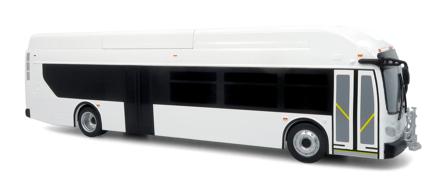 NFI Xcelsior XN40 Transit Bus: Blank White