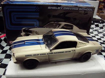 Ford Shelby GT-350 1965 "Carroll Shelby Driving School" Dirty Version **Last One**