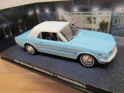 007 James Bond - Ford Mustang Convertible - Thunderball