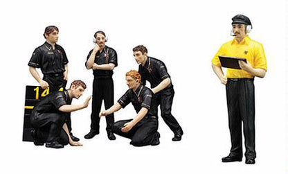 &quot;Pit Crew&quot; Figurines JPS Team Lotus 1977