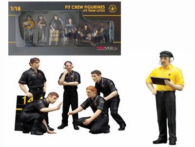 &quot;Pit Crew&quot; Figurines JPS Team Lotus 1977