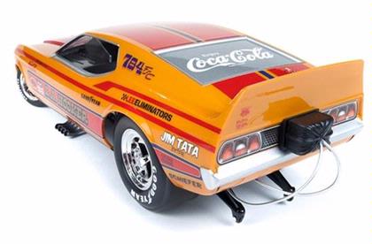 ミニカー L.A. Hooker 71 Ford Mustang Funny Car 1971 L.A. Hooker Ford Mustang NHRA Funny Car, Orange w/ Red