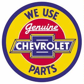 Chevy Round Geniune Parts 