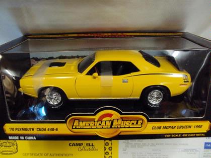 Plymouth Cuda 440-6 1970 "Club Mopar Cruisin&