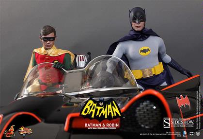 Batman "Batmobile" TV Series 1966 (with Figures)