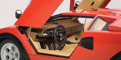 AUTOart Lamborghini カウンタック Walter Wolf AUTOart 1:18 Lamborghini Countach LP500S Walter Wolf Edition