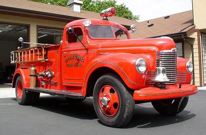 International KB-5 "Coburg" Fire Dept Pompier