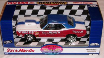 Plymouth Cuda Pro Stock 1970 "Sox &amp; Martin"