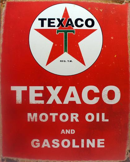 Texaco Motor Oil &amp; Gasoline
