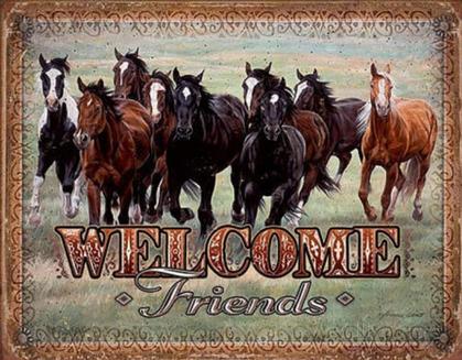 Welcome Friends - Chevaux