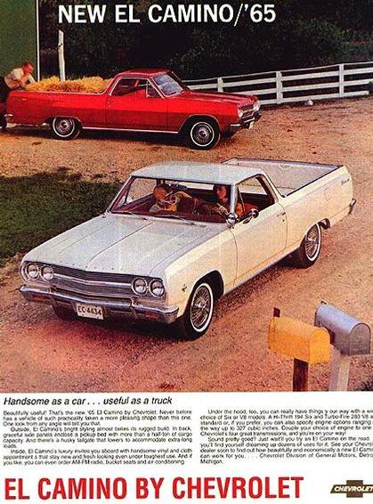 Chevrolet El Camino L-79 1965 *quelques défauts de peinture*