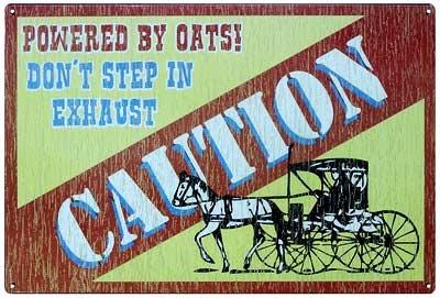 Caution - Powered By Oats! Don&
