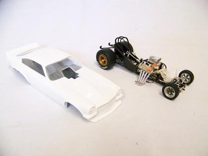 The Floppers - Nitro Funny Car - White Body
