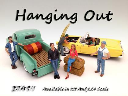 Figurine George (Assis) - Collection Hanging Out