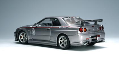  NISSAN SKYLINE GT-R (R34) NISMO S-TUNE VERSION (SPARKLING SILVER) 